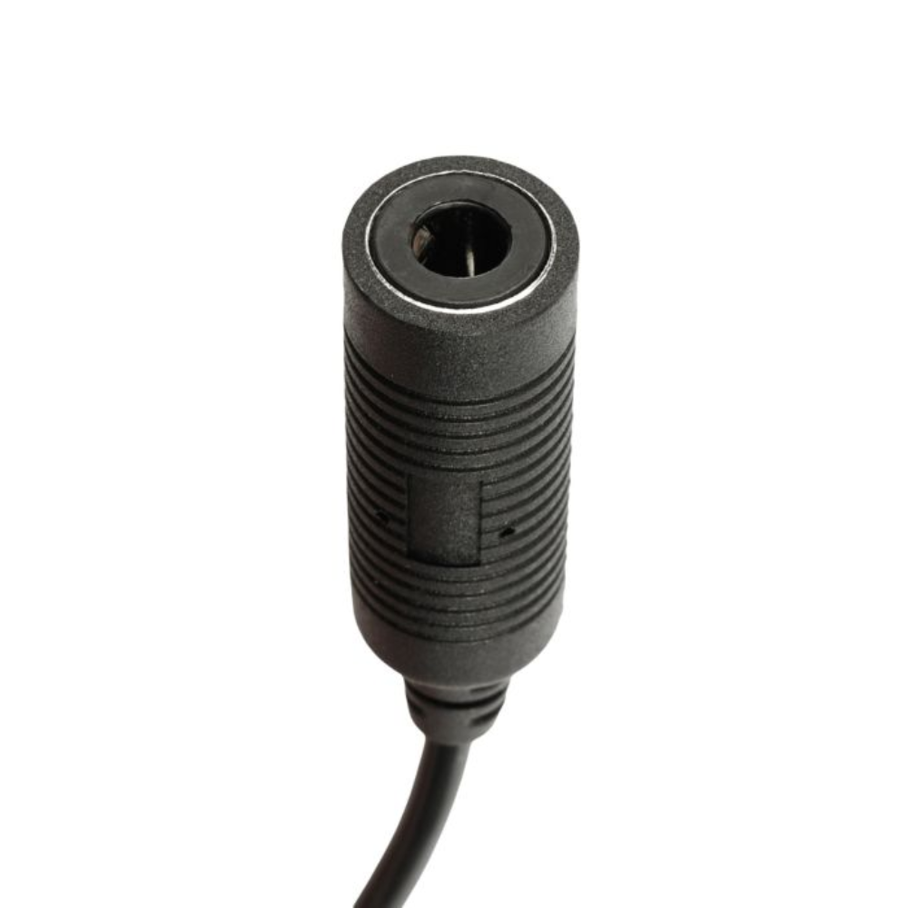 Adaptador EARMOR M55 PTT Kenwood Baofeng Adaptador de auriculares de radio de 2 pines Negro