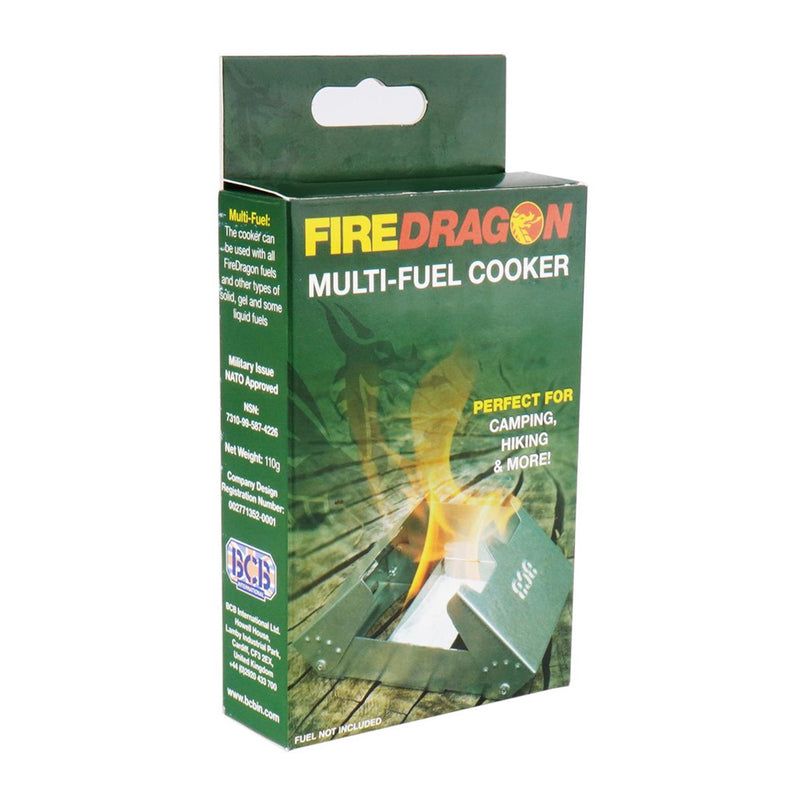 BCB FiredRagon Plegador Plegador Camping Camino de senderismo Estufa al aire libre Combustible sólido