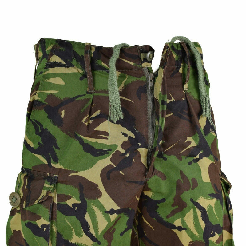 Pantalones de combate genuinos del ejército británico DPM Pantalones militares 95 Woodland Jungle
