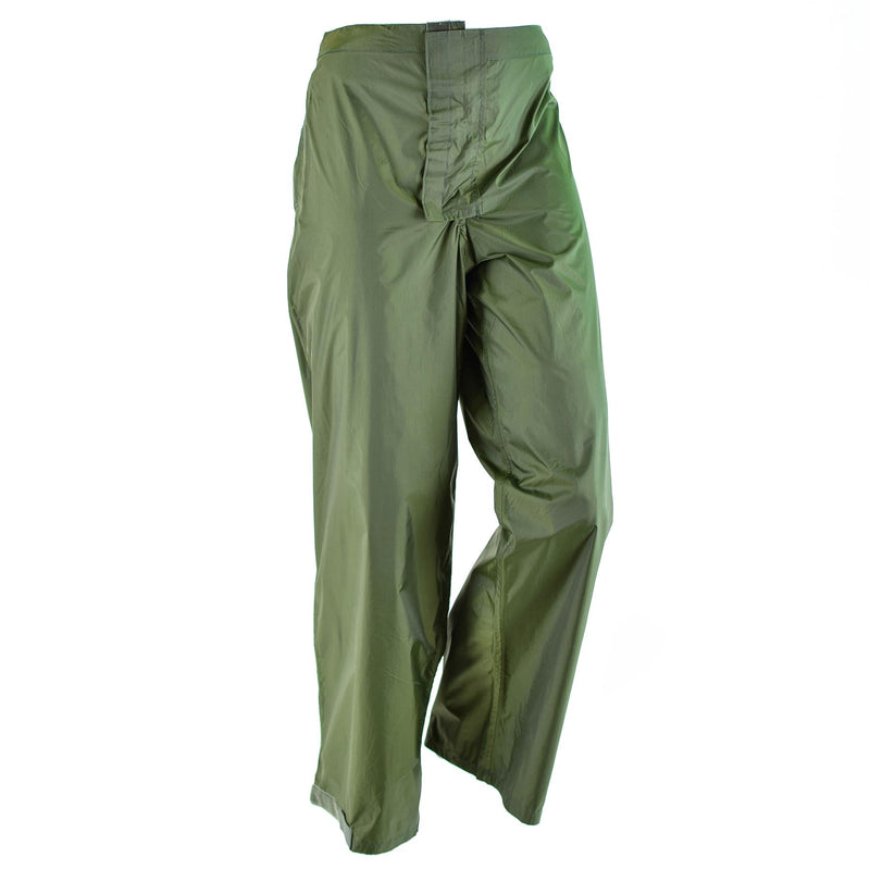 El verdadero ejército danés de los pantalones de clima húmedo de los pantalones de lluvia impermeables Dinamarca