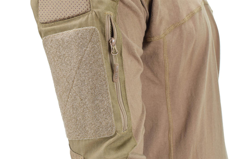 Mil-Tech Brand Military Style Troops Combat Shirts Coyote Color Bdu