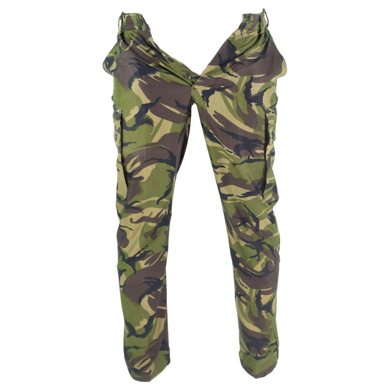 Pantalones de combate del ejército holandés genuino pantalones de camuflaje de bosques militares Nuevo