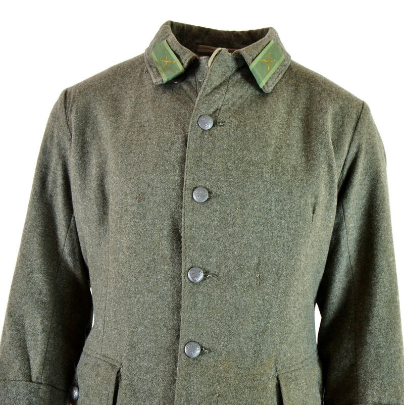 Genno de uniforme de lana del ejército sueco genuino de la Segunda Guerra Mundial M39 1940 Military Gray