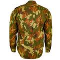 Camisa de combate M90 del ejército rumano original, bolsillos en el pecho, camuflaje de hojas para exteriores