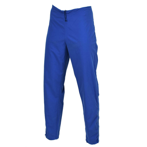 Pantalones militares suecos de pantalones suecos Pantalones de trabajo de cintura ajustable Desgaste azul