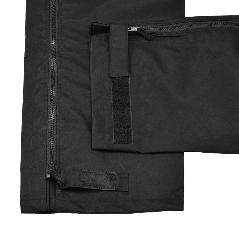Pantalones de policía metropolitanos genuinos de la policía impermeable al aire libre Pantalones negros