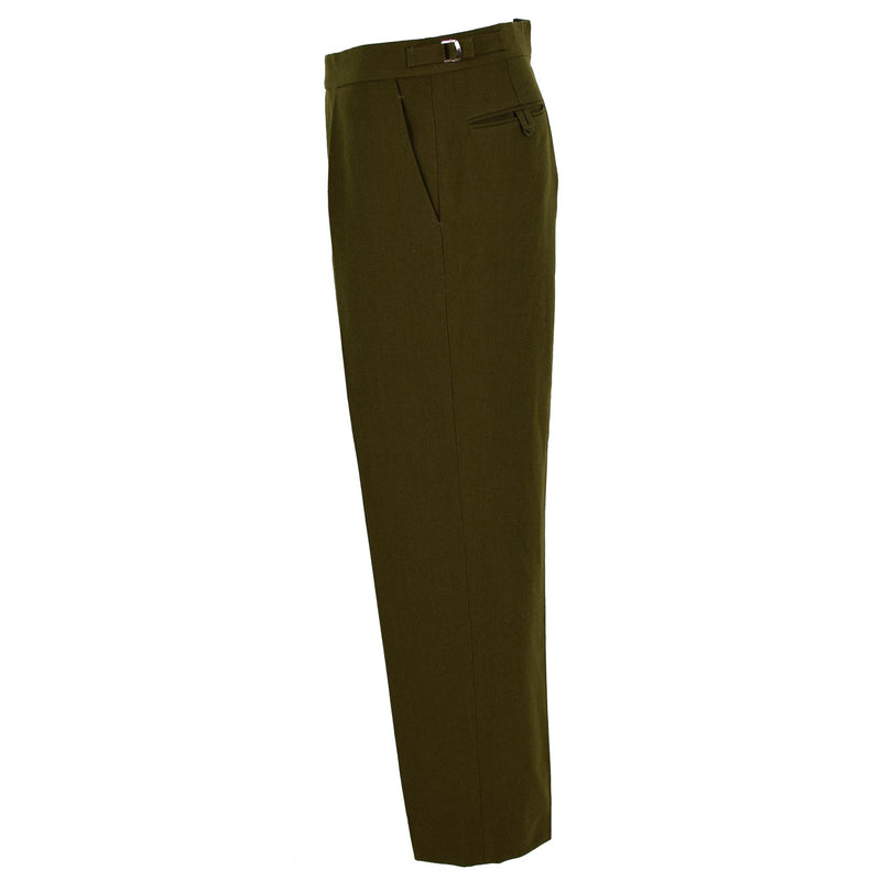 Pantalones de uniformes oficiales del ejército británico original Pantalones de desfile de pantalones