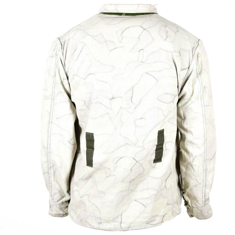 Uniforme de camuflaje del ejército finlandés original M-62 Chaqueta de traje reversible Tamaños grandes
