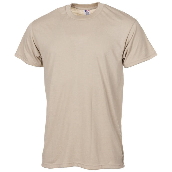 Camiseta militar de EE. UU. Original 1 capa Tropas Uniformes de ropa interior uniforme Color de arena