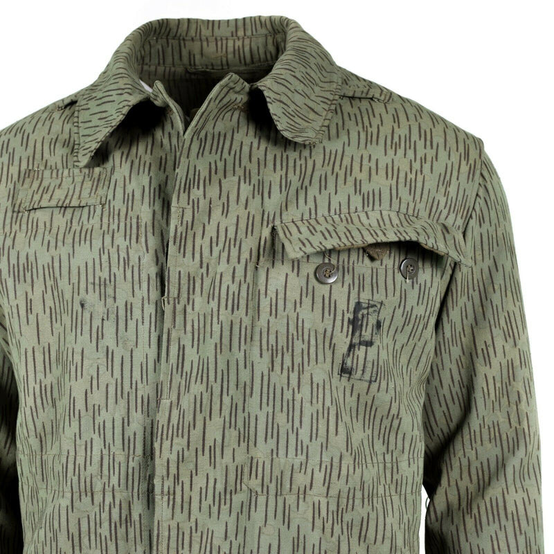 Combate militar del ejército checo original M60 Jacket de campo Parka Drop de lluvia Camuflaje