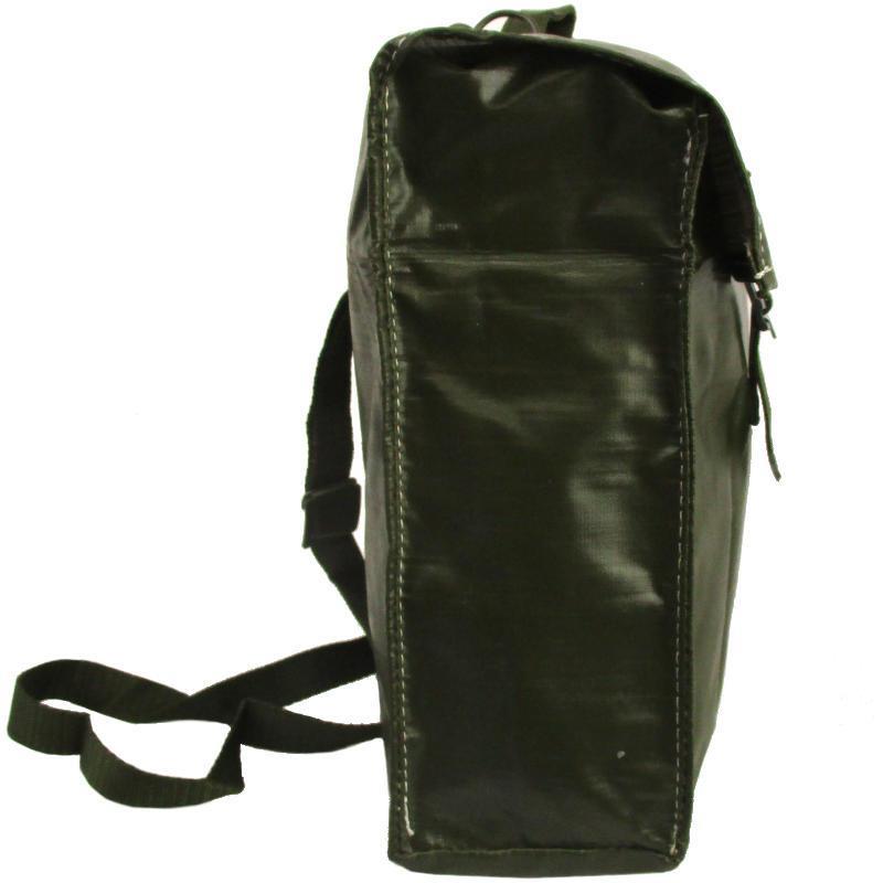 Original checo ejército checo m85 engranaje general vinil vinilo bolso de pan militar correa de hombro nuevo