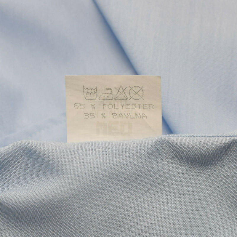 Genuina camisa del ejército eslovaco Bdu Mangas cortas Azules Nuevos