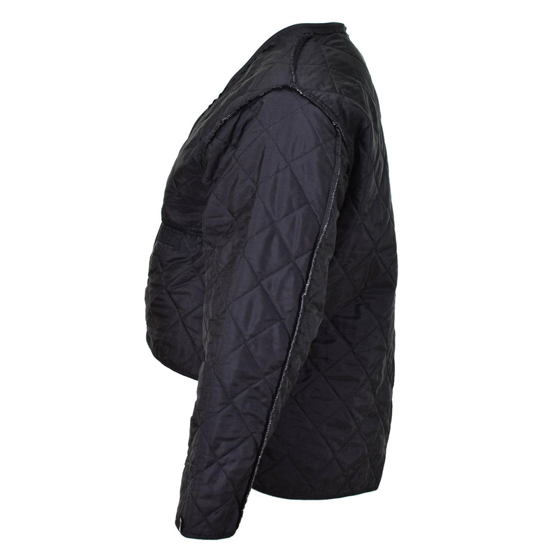 Liner negro militar holandés original Invernal Invierno CALIENTE TERMAL LIGE DE LA COLADA LIGE
