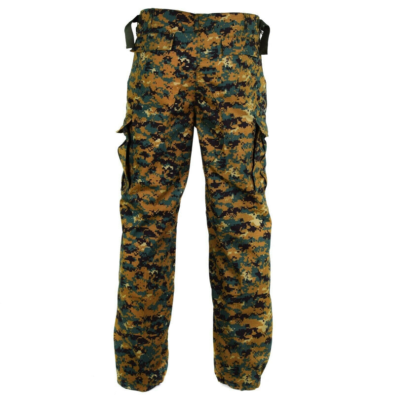 Guinee Guinee Bissau Pantalones Ripstop Digital Savana Camo Problema militar Nuevo
