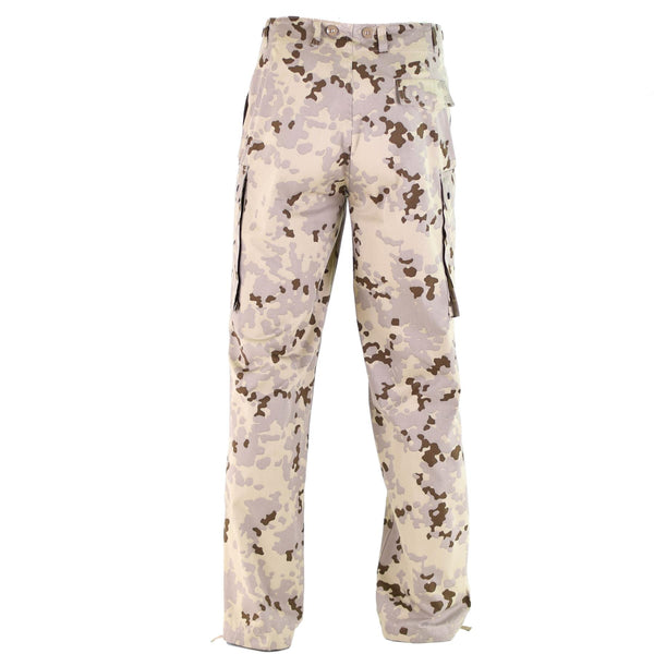 Genuino emisión del ejército alemán Pantalones de camuflaje de camuflaje de camuflaje de campos de campo Tropical NUEVO