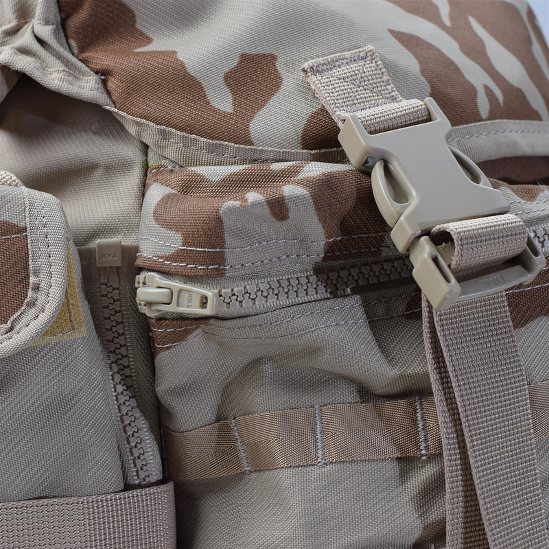 República checa original Mille Molle Mochila Desert Camo 30L Liberación rápida