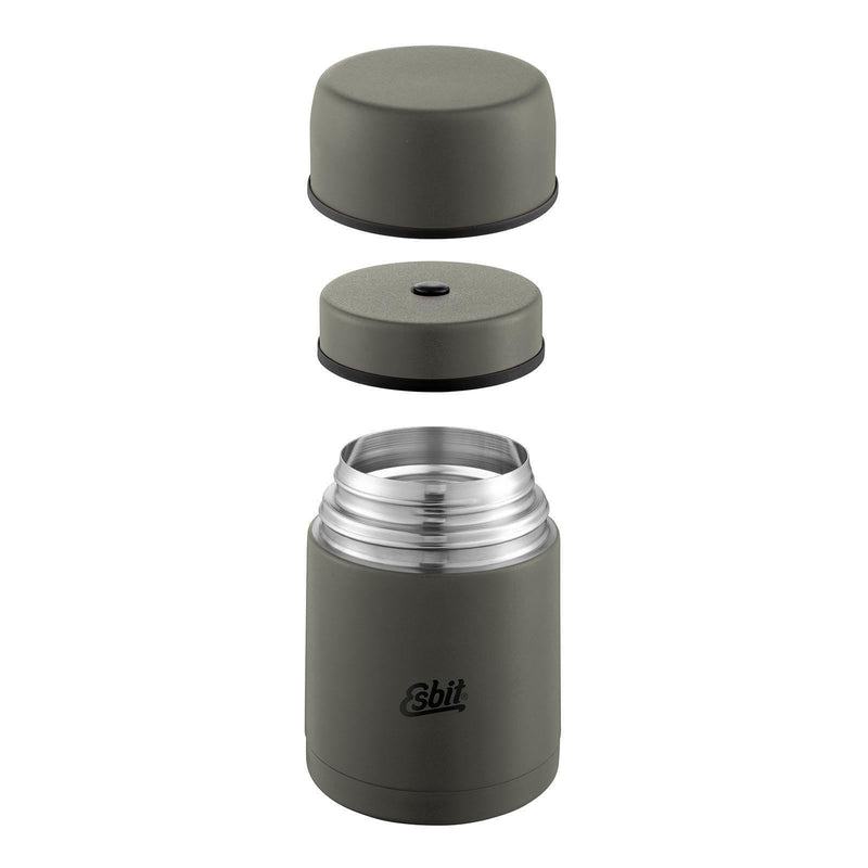ESBIT Brand Food Jug Acero inoxidable 12 horas Retención de calor 750 ml de oliva verde