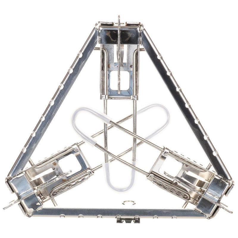 MFH Campfire Pot Stand 3 Piernas Ligero ajustable Ajustable Cocina al aire libre BBQ trípode