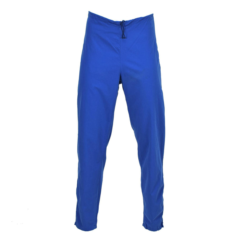 Pantalones militares suecos de pantalones suecos Pantalones de trabajo de cintura ajustable Desgaste azul