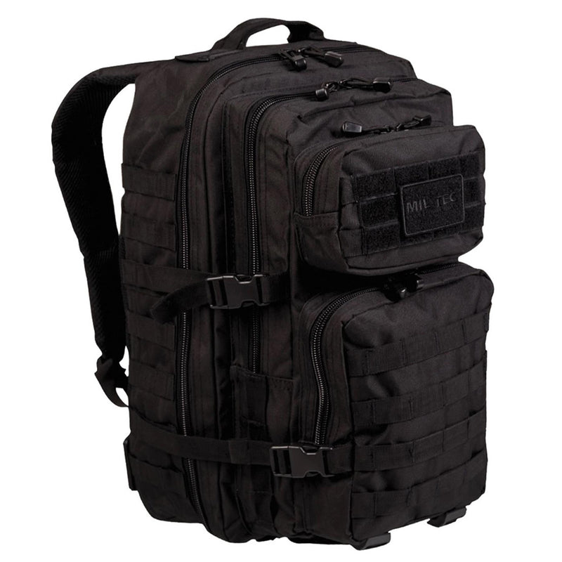 MIL-TEC ASAULTA U.S. 36L Mochila Trekking Rucksack Servicio de senderismo al aire libre Negro