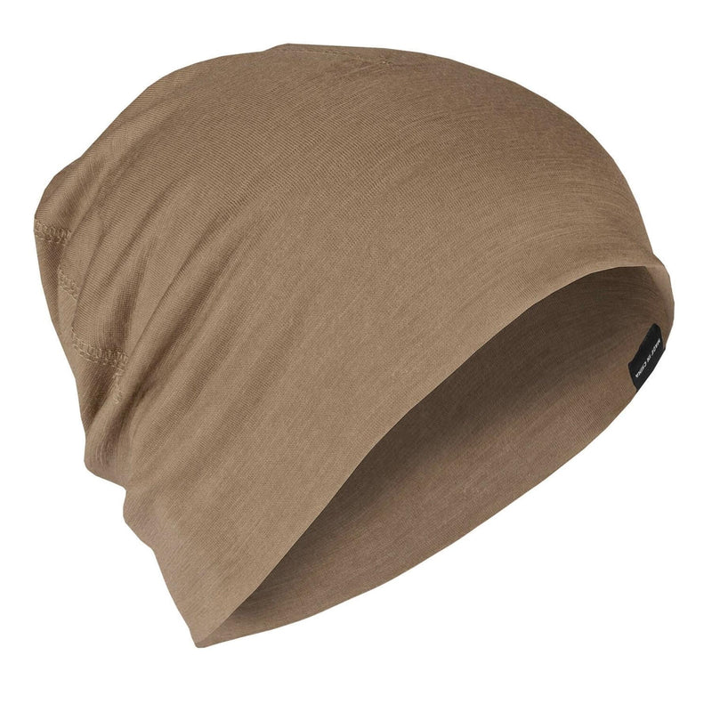 A.Blochl Merino Beanie Sports Sports Outdoor Headwear Breathable Watch Cap Coyote