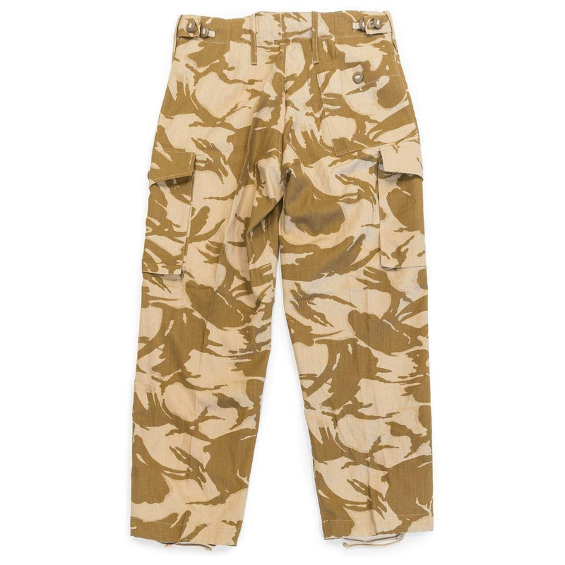 Genuinos pantalones de combate del ejército británico pantalones militares desérticos 95 liviano nuevo