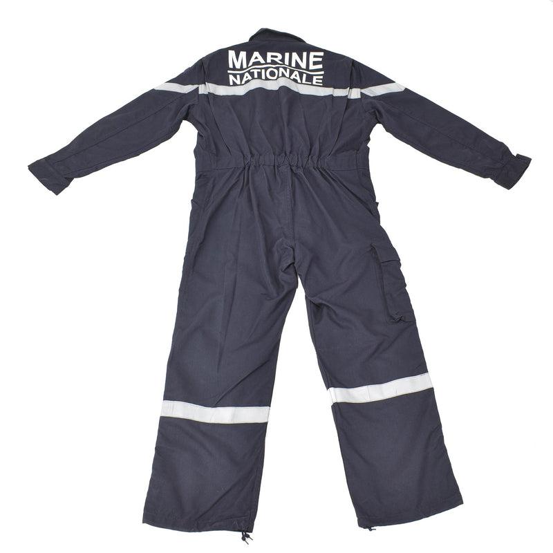 Genuino azul marino francés cubierta de marina termostable mono sólido azul oscuro nuevo