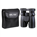Mil-Tec Binoculares impermeables 8x42 Negro Óptica de senderismo para caza al aire libre