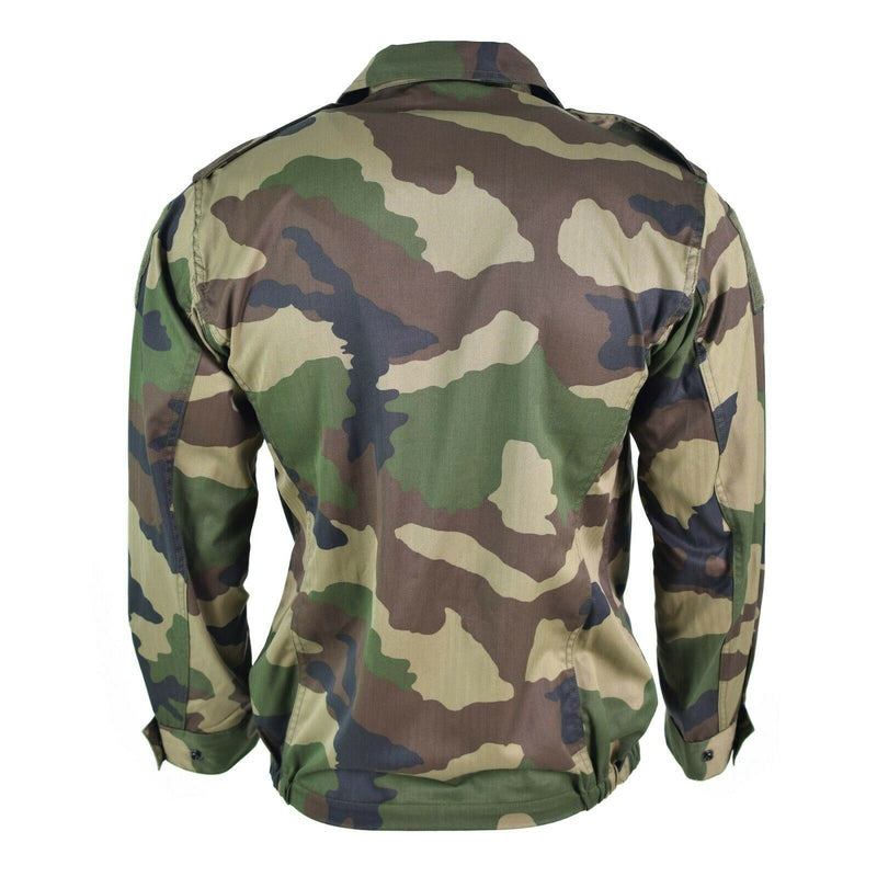 Genuino ejército francés f2 f2 chaqueta de combate fatiga ce camo problema militar excedente nuevo