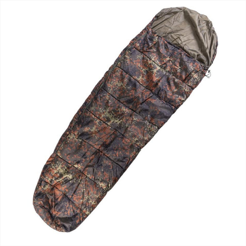 Mil-Tec Commando Bat de dormir 225 cm 2 vías de la cremallera del lado izquierdo ligero