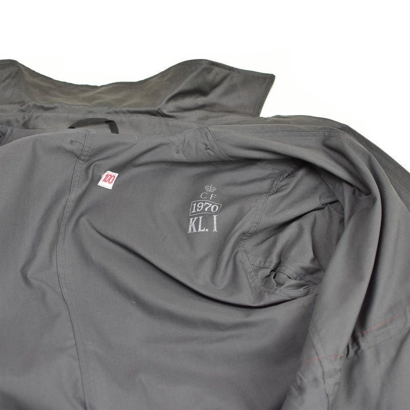Abrigo de combate del ejército danés original M71 Jacket de defensa civil de Dinamarca Dinamarca nueva
