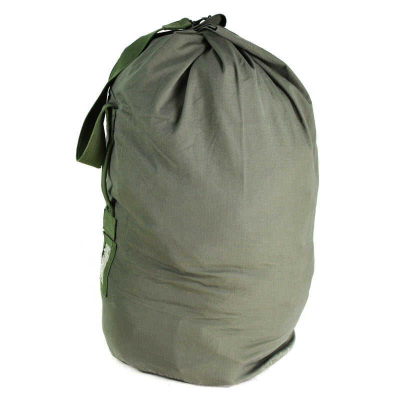 Bolso de lona militar holandesa original 100 literas ripstop sack lona kit olive