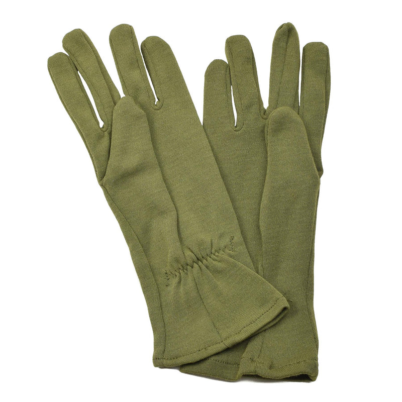 Guantes del ejército británico genuino Guantes de la mano de oliva Guantes de fibra resistentes al fuego NUEVO