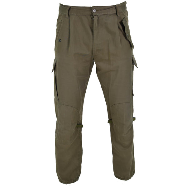 Pantalones de combate del ejército italiano original BDU Field Tropa Trabajo Uniforme Pantalones OD