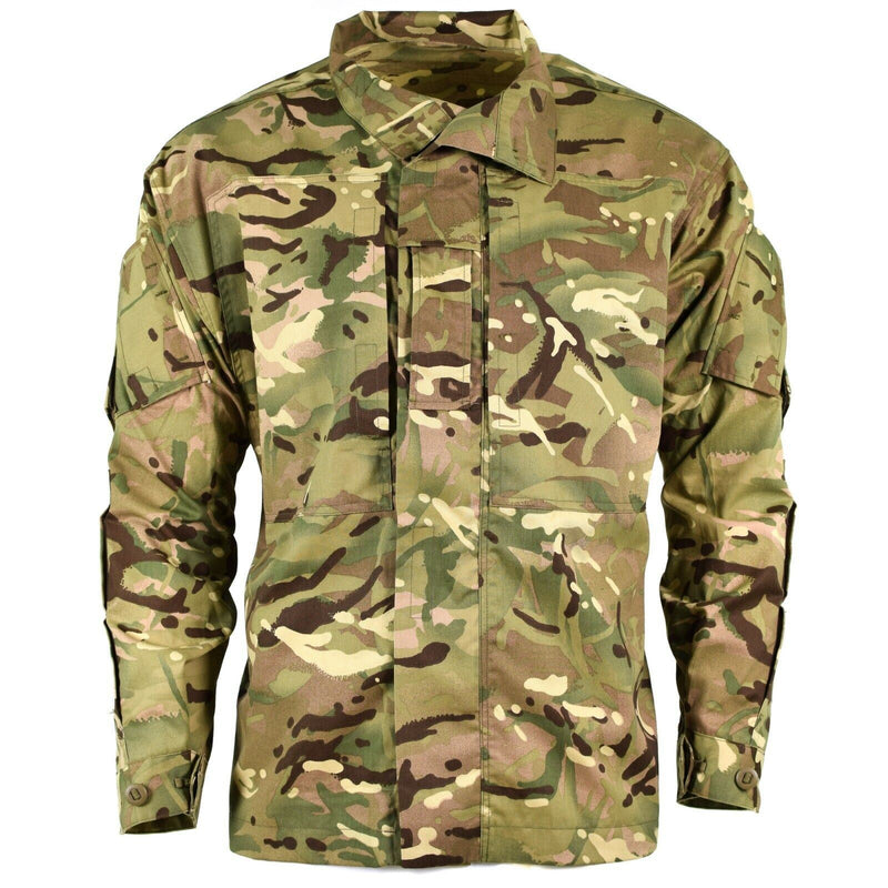 Genuine British Ejército Jacket Combat MTP Camete Camisa Camisa Ligera Militara NUEVO