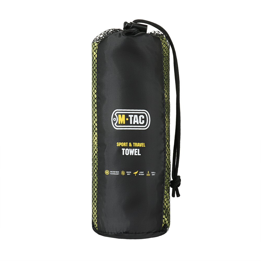 M-TAC Toalla de Microfibra 150x75cm Secado rápido Viajes al Aire Libre Camping Verde