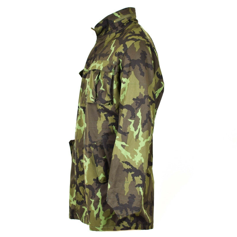 Combate militar del ejército checo original CZ 95 CAMO CAMPO DE CAMPO PARKA NUEVO