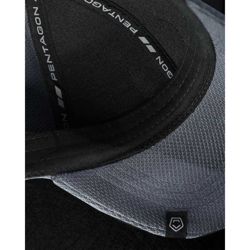 Pentagon Cluster Mesh BB Cap Táctico Ajustable Gorra De Béisbol Al Aire Libre Lobo Gris