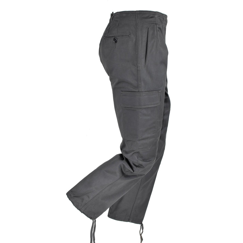Pantalones del ejército danés original CF M-71 Gray Military Problema de Dinamarca de combate Dinamarca pantalones