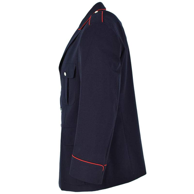 Oficial de uniforme de policía militar genuino Italiano Oficial Forma Formal Azul Nuevo