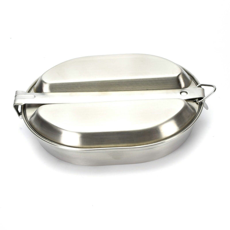 Kit de desorden del ejército de los EE. UU. Mess de acero inoxidable Mess de estilo de EE. UU. Comiendo Utensilios Nuevo