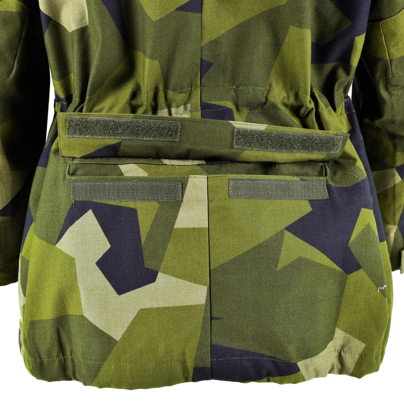 NUEVO Tropas de campo de campo de camuflaje de la chaqueta del ejército sueco sueco