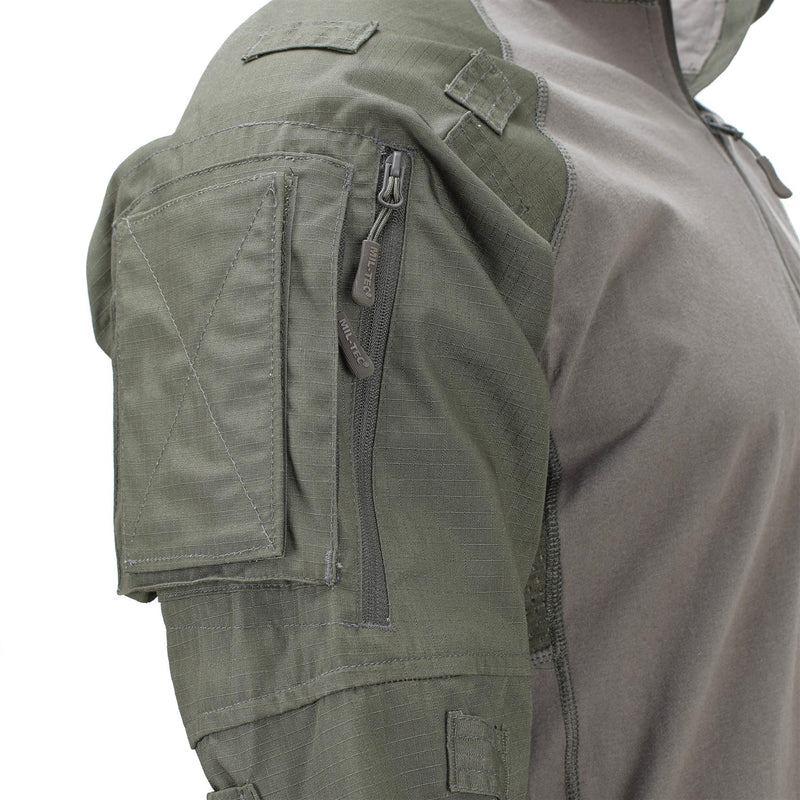 Mil-Tec Brand Militar Military Tactical Trops Trops Combat Shirt Tipo 2