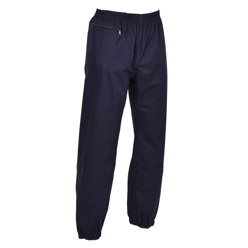 Pantalones de lluvia del ejército holandés genuino gore-tex pantalones de clima húmedo al aire libre