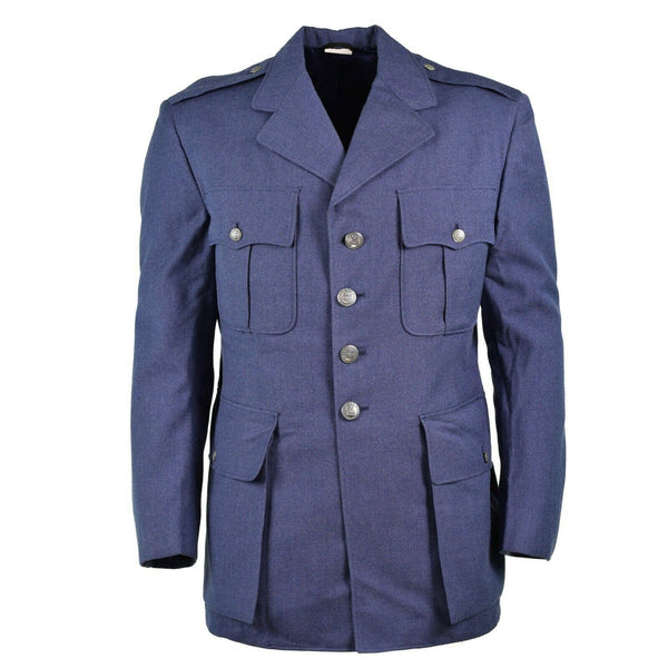 Vestido de servicio de lana de lana azul de la Fuerza Aérea del Ejército de EE. UU.