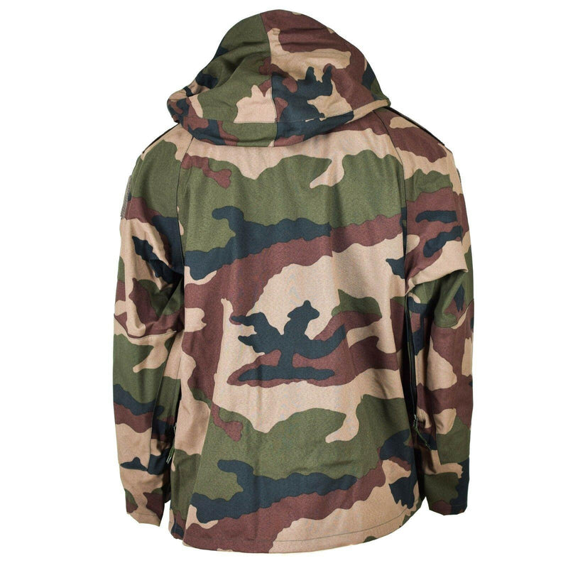Genuina chaqueta de trilaminato impermeable del ejército francés CAMO GORETEX RAVER CONDEA PARTA
