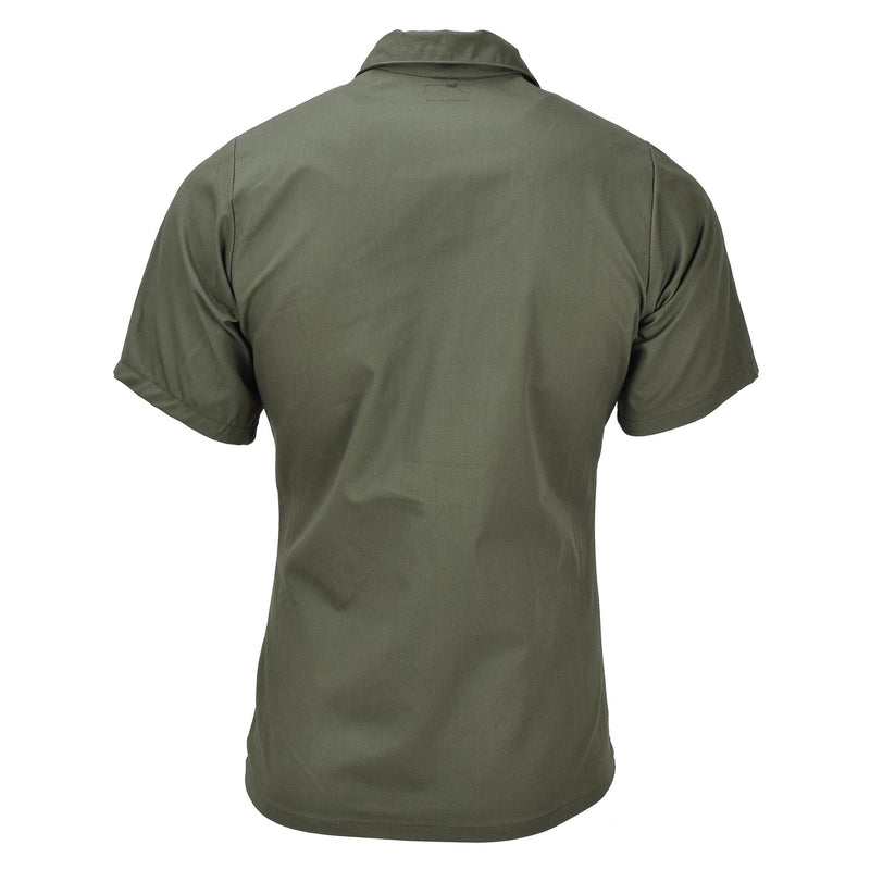 Camisas de oliva táctica de campo militar de los EE. UU. Fatiga del ejército de manga corta