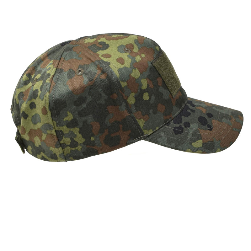 Leo Kohler Capilla de béisbol de campo militar BW Flecktarn Camuflage Cape