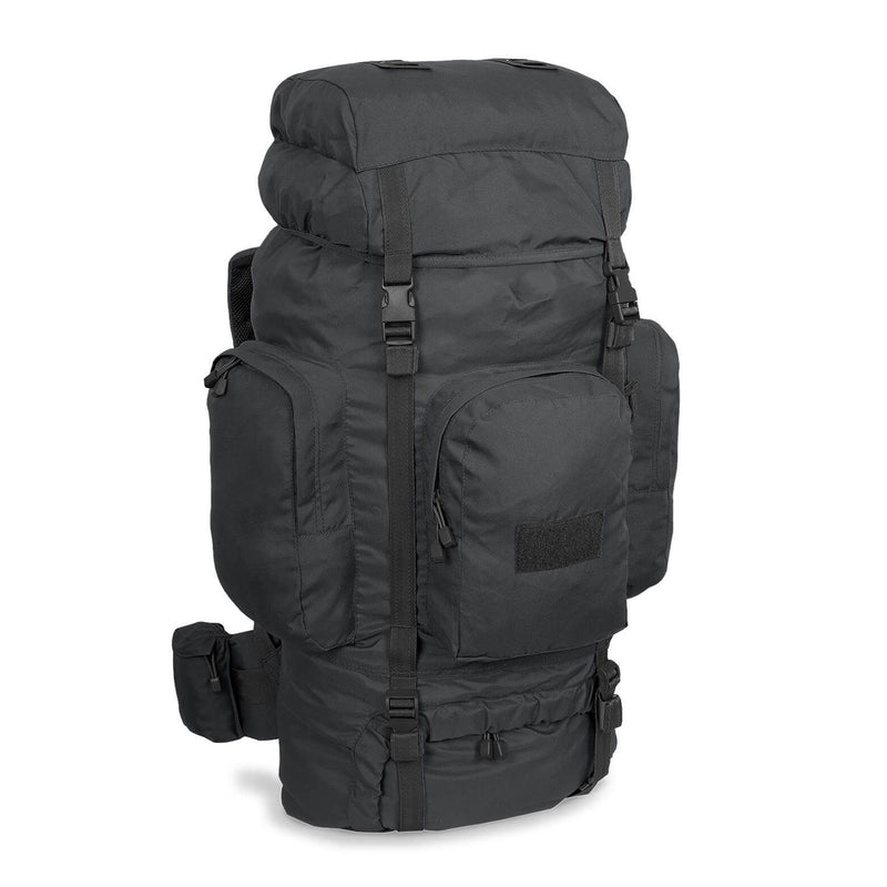 Mil-Tec Recom Mochila táctica de senderismo Rucksack Trekking Daypack grande 88L Negro