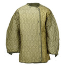Original U.S. Military M65 Parka Liner Botones para clima frío extremo Verde oliva